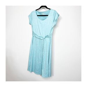 Mountain Warehouse Dress Womens Shortsleeve Scoop Neck Ladies 6 Blue